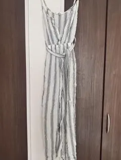 H&M ストライプ オールインワン サロペット　レディース