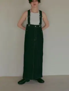 EDWIN×ETRETOKYO COREデニムハイライズサススカートのサムネイル