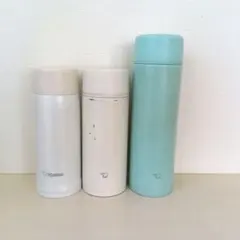 象印　水筒　3本セット　360ml　2本　480ml 1本　白　ミントのサムネイル