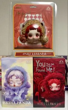 POPMART SKULLPANDA 3個セット