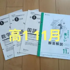 【2023年度11月 高1】 ベネッセ総合学力テスト 解答解説付き 進研模試のサムネイル