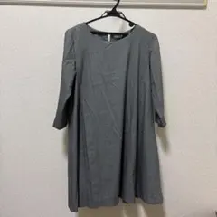 KBF グレー 七分丈ワンピースのサムネイル