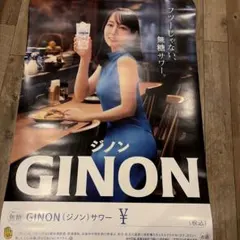 GINON 吉岡里帆 B2ポスター - メルカリ