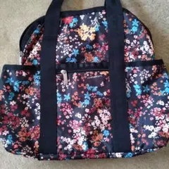 タイムセール☆LeSportsac 花柄リュック