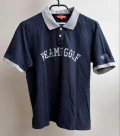 BEAMS GOLF ポロシャツ ネイビー 日本製 Lサイズ レアのサムネイル