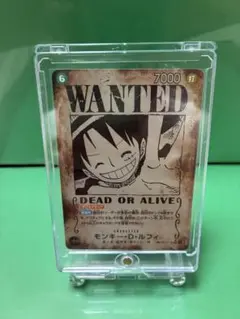 ワンピース カード モンキー・D・ルフィ WANTED