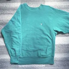 90s Champion Reverse Weave リバースウィーブターコイズ