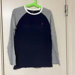 Polo Ralph Lauren 長袖Tシャツ L ネイビー/グレー