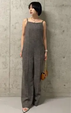 Mila Owen SET UPスクエアキャミオールインワン