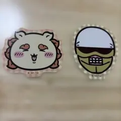 ちいかわ　ダイカットステッカーセット　シーサー　ゴールドの鎧さん