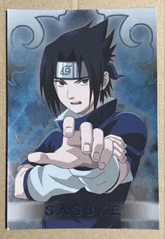 NARUTO ラミネートカード No.002 うちはサスケ - メルカリ