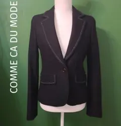 御売約済＊COMME CA DU MODE＊厚手ジャケット 黒
