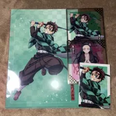 N 鬼滅の刃 アニプレックスくじ 竈門炭治郎 禰豆子 4点