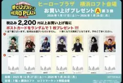僕のヒーローアカデミア特典　ポストカード　ヒーロープラザ　フルコンプ