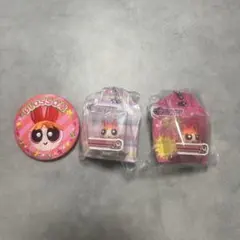 パワーパフガールズ ブリスターチャーム　缶バッチ　ブロッサム