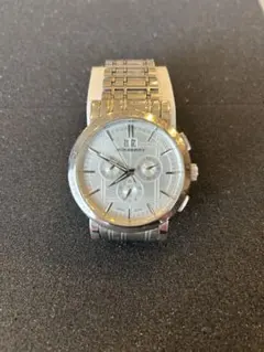 【不動】BURBERRY クロノグラフ メンズ 腕時計 BU1384 シルバーのサムネイル