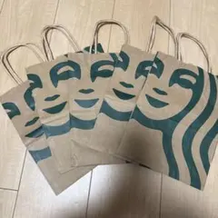 スターバックス 紙袋 5枚セット