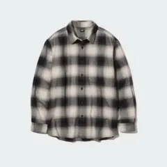 UNIQLO フランネルチェックシャツ