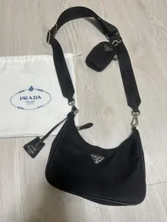 PRADA ノベルティショルダーバック　ブラック