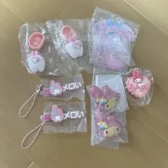 マイメロ　ガチャガチャ　8点セット