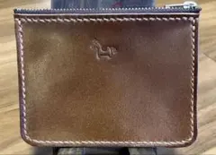 レザークラフト　馬革　ポーチ