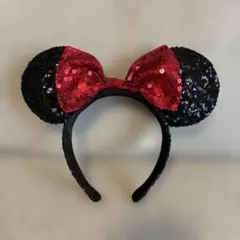 【ディズニー】ミニー•カチューシャ