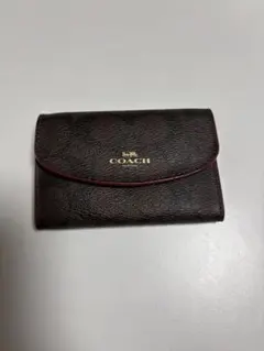COACH シグネチャー 6連 キーケース