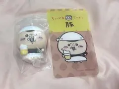 ちいかわラーメン 豚 くりまんじゅう ミニソフビフィギュアコレクション