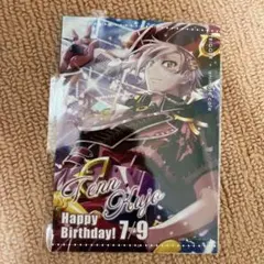 アイナナ 九条天 バースデーブロマイド アニメイトカフェ