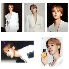 《JM-2》BTS L版写真 ジミン 5枚セット