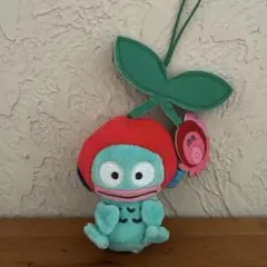 サンリオキャラクターズ　ハンギョドン　サクランボマスコット　キーホルダー