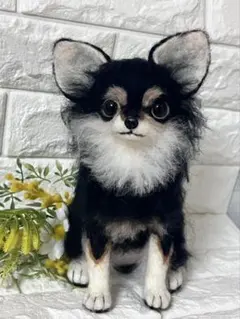 羊毛フェルト ボーダーコリー ブルーマール 子犬 - メルカリ