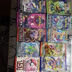 ポケモンカードゲーム10種類の空パック