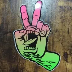 (縦15.3cm横9.8cm)santacruz サンタクルーズ ステッカー