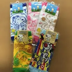 スヌーピー キャラクターソックス 5足セットのサムネイル
