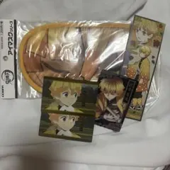 鬼滅の刃 我妻善逸 カード ステッカー アイマスク