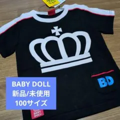 BABYDOLL ベビド100サイズ 男の子 黒 Tシャツ ポケットのサムネイル