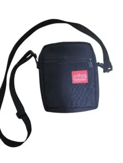 マンハッタンポーテージ ミニショルダーバッグ/ブラック　シティライトバッグ