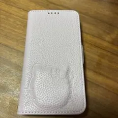 お値下げ　iPhone15ハローキティ風手帳型ケース 薄紫色