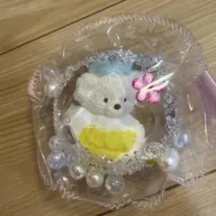 キラキラ先生 JAMMYJEM スクイーズ クリアパンツくま