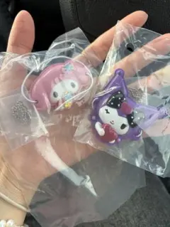 マイメロディ&クロミ♡ミニチュアおめんコレクション2個セット⭐︎