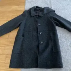 uniline ダークグレー チェスターコート