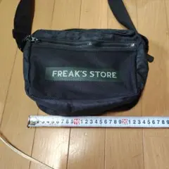 FREAK'S STORE ショルダーバッグ 黒のサムネイル