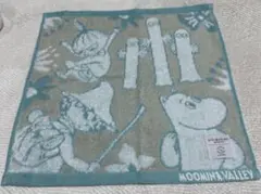 ムーミンのハンドタオル