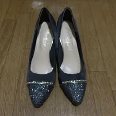 レディース黒パンプスのサムネイル