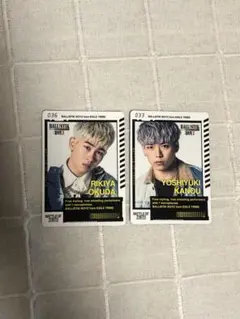 BALLISTIK BOYZ BOT カード 加納嘉将 奥田力也