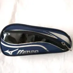 廃盤】ミズノ MIZUNO 筆箱 ペンケース テニスバッグ型 紺色のサムネイル