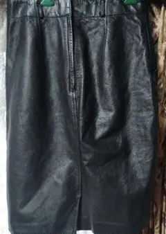 Soul Sniper ブラック タイトスカート サイズ9　レザー