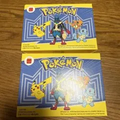 マクドナルドハッピーセット　ポケモン　おもちゃ 第一弾2種　ピカチュウ、ヒトカゲ