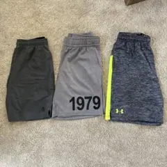 リーボック アンダーアーマー パンツ3セット